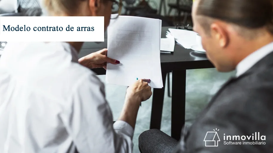 Modelo de contrato de arras en Word y PDF para descargar gratis