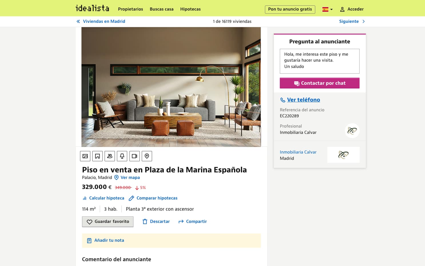 Integrações com {logoIdealista} para publicar melhor