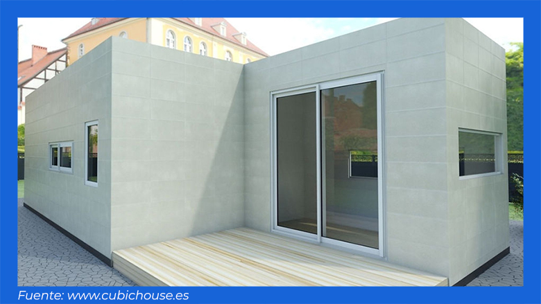 Fotografía de la casa modular modelo: cubic 30m2