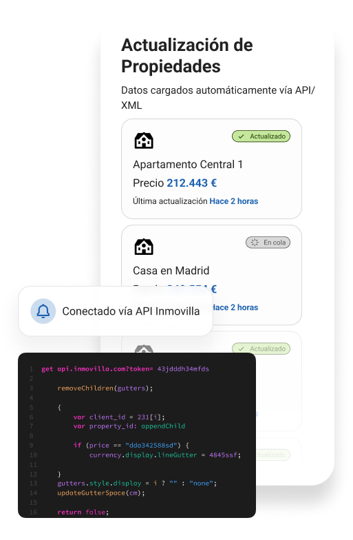 Inmovilla para developers